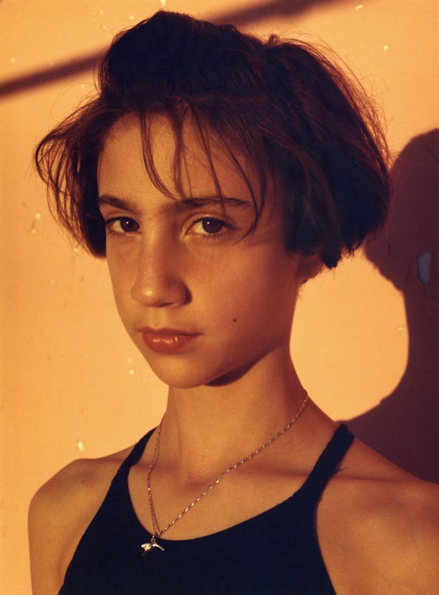 I was amazed by the transformation happening before my eyes of my daughter. I see what had happened to me many years before- the inevitable age of the beginning of feminine adulthood. Daisy, 11, in Mexico 1991, Entering the Masquerade 1992.