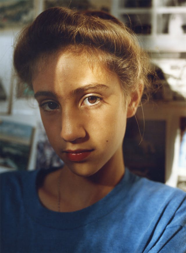 Daisy, 12, at Home, 1991, Entering the Masquerade 1992.