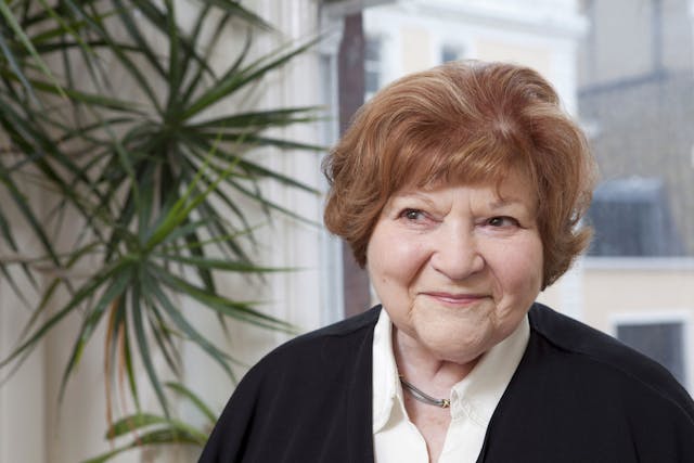 Helen Bamber OBE in the Helen Bamber Foundation, London, UK - July 2012