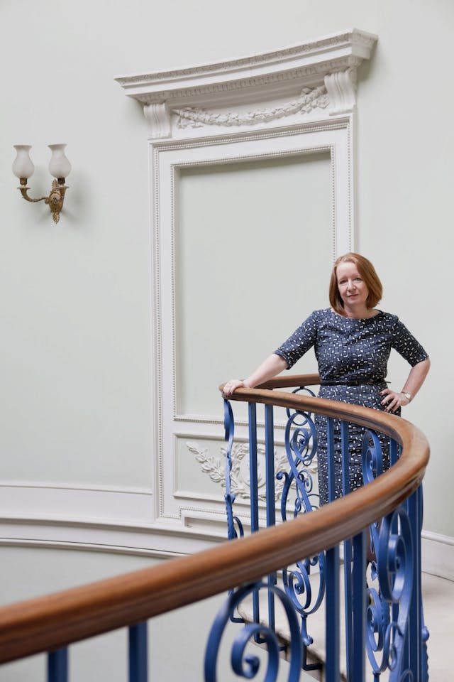 Deborah Mattinson at Somerset House, London, UK - July 2012