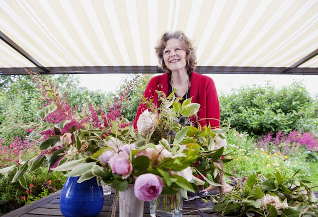 Baroness Sheila Hollins at her home in Bookham, Surrey, UK - July 2012