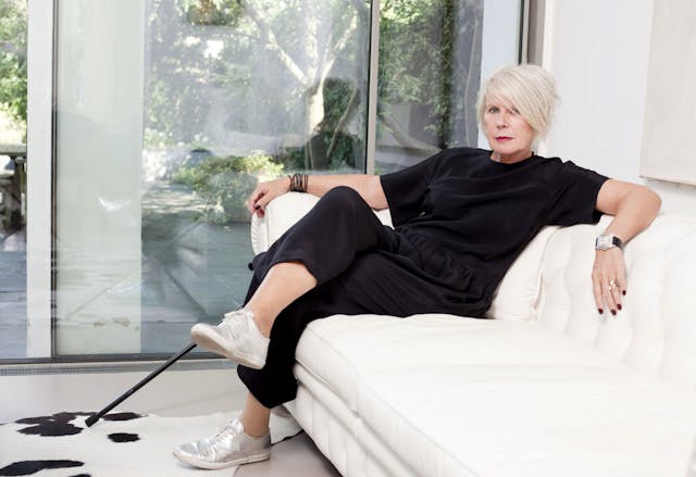 Betty Jackson CBE at her home in west London, UK - September 2012