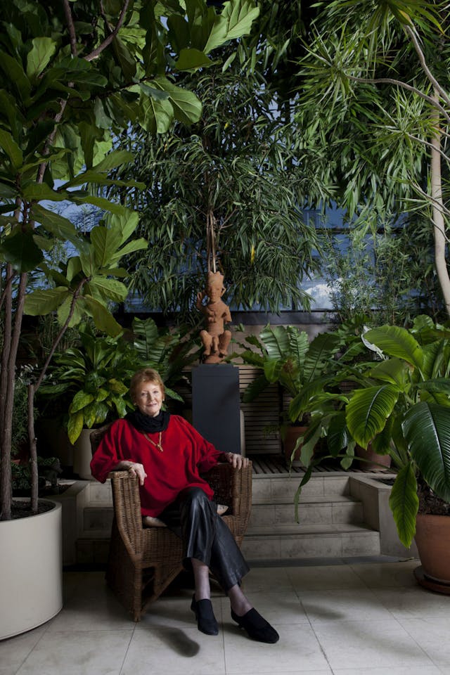 Lady Helen Hamlyn at her home in Chelsea, London, UK - November 2012