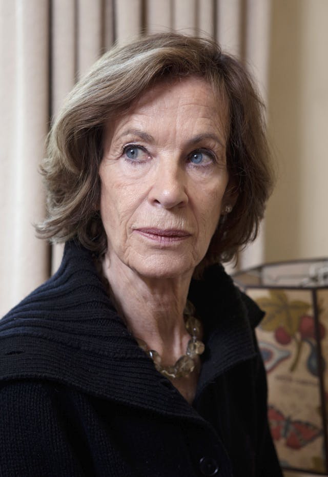 Miriam Gross, Lady Owen at her home, Notting Hill, London, UK - March 2013