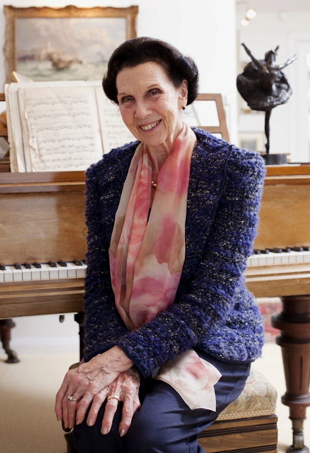 Dame Beryl Grey DBE DMus DLitt Ed.D FRSA at her home in Chelwood Gate, UK - April 2013