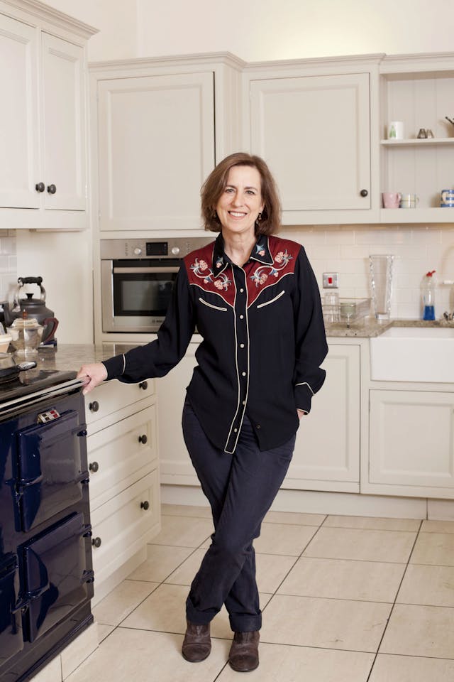 Kirsty Wark at her home in Glasgow, Scotland, UK - May 2013